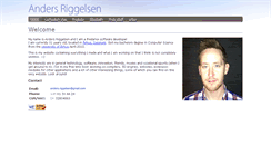 Desktop Screenshot of andersriggelsen.dk
